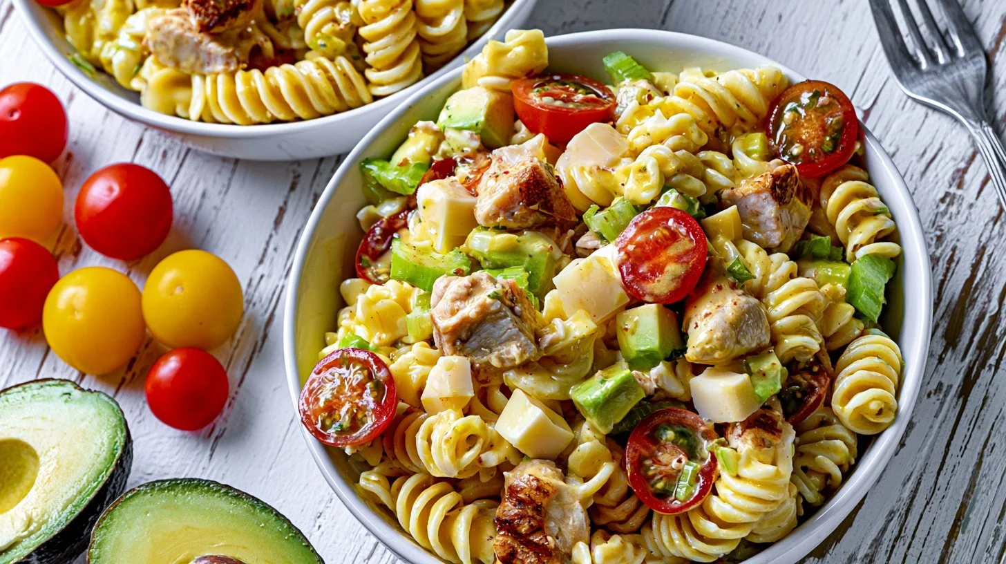 Chicken Club Pasta Salad