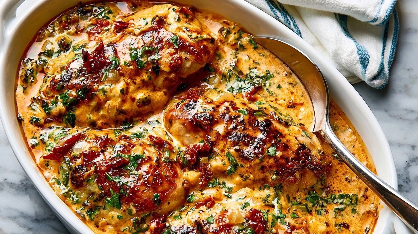 Creamy Baked Chicken Breasts Recipe