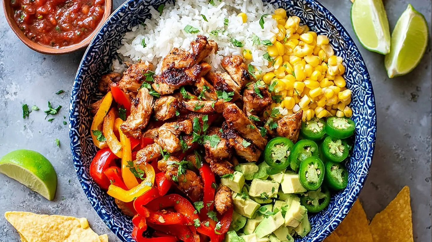 Delicious Chicken Fajita Rice Bowl: A Flavorful Twist on a Classic Recipe