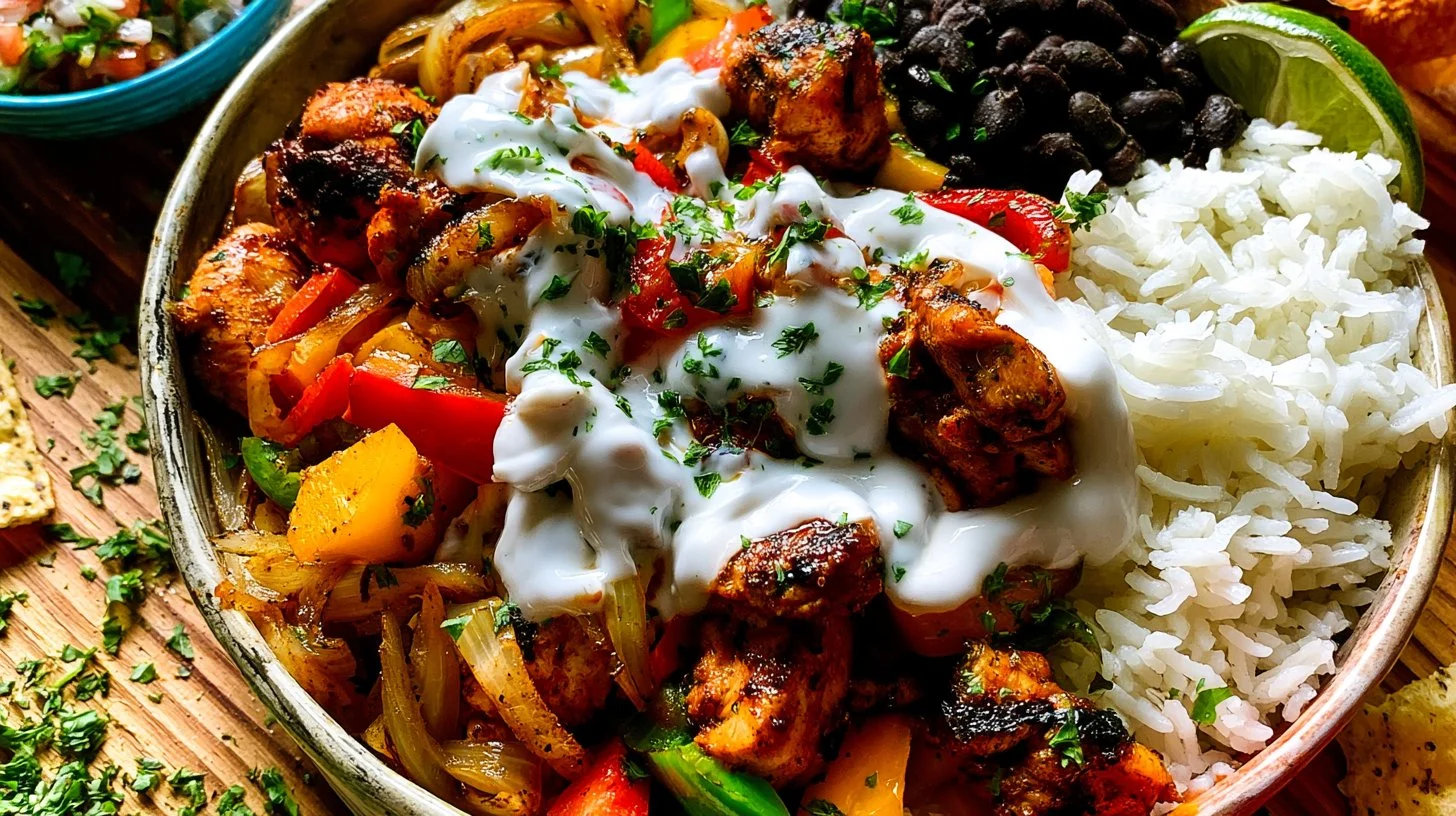 Delicious Chicken Fajita Rice Bowl: A Flavorful Twist on a Classic Recipe