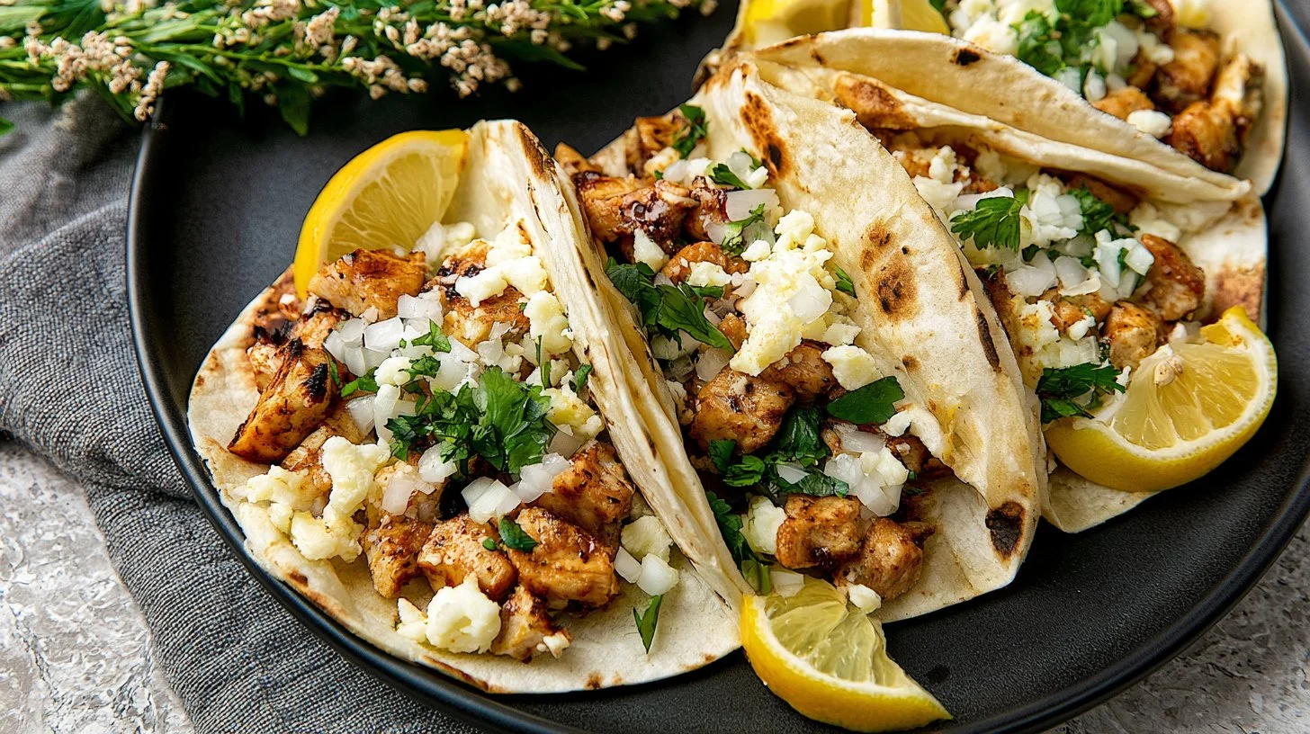 Easy Chicken Street Tacos Recipe