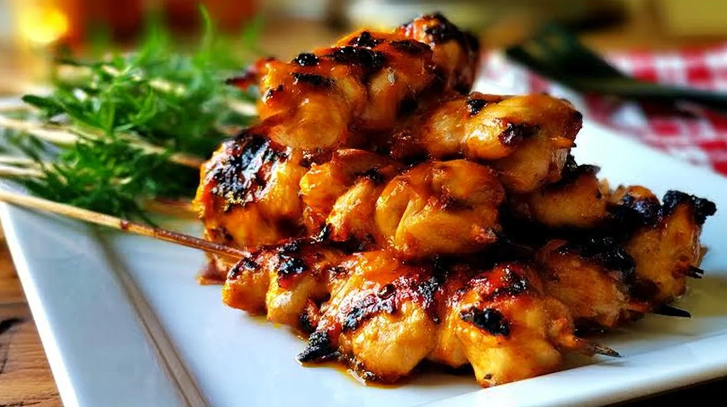 Genius Thai Chicken Skewers Grilled to Perfection