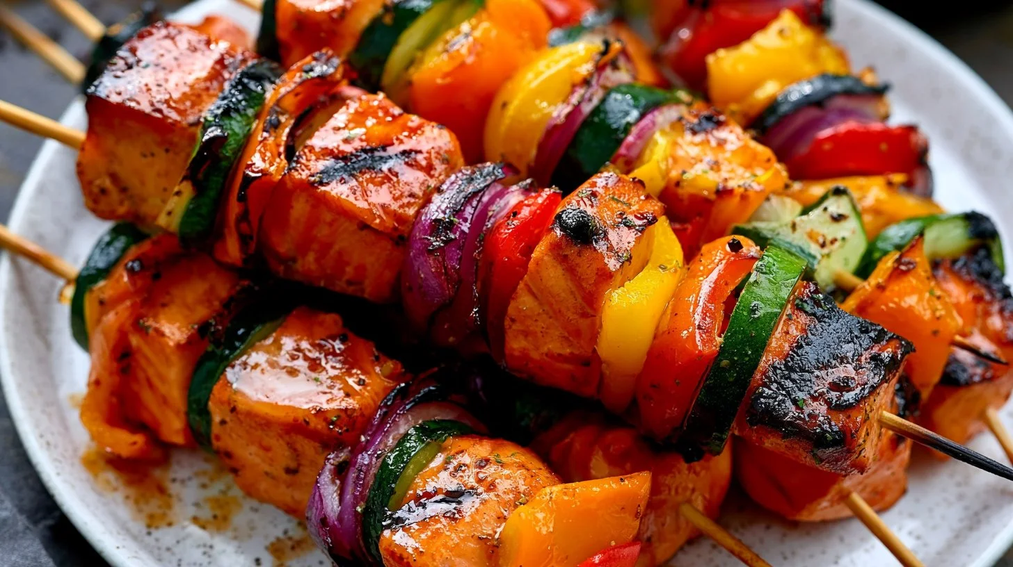 Grilled Chicken Skewers with Go-To Marinade