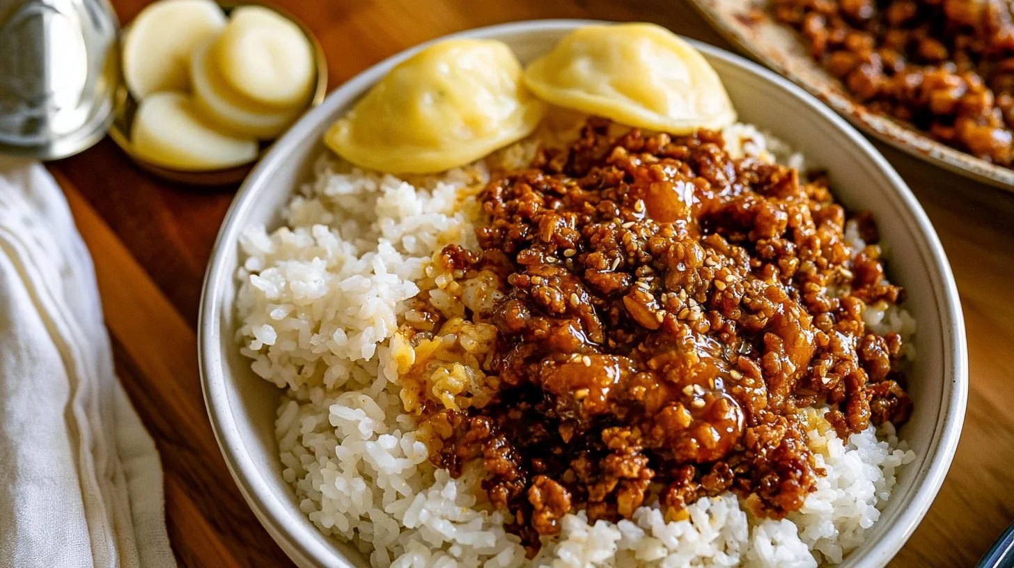 Ground General Tso's Chicken