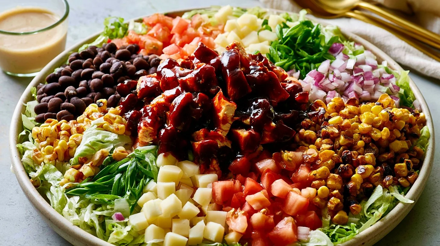 Healthy BBQ Chicken Chopped Salad