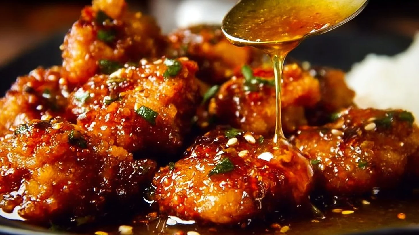 Sweet and Sticky Honey Garlic Chicken Thighs