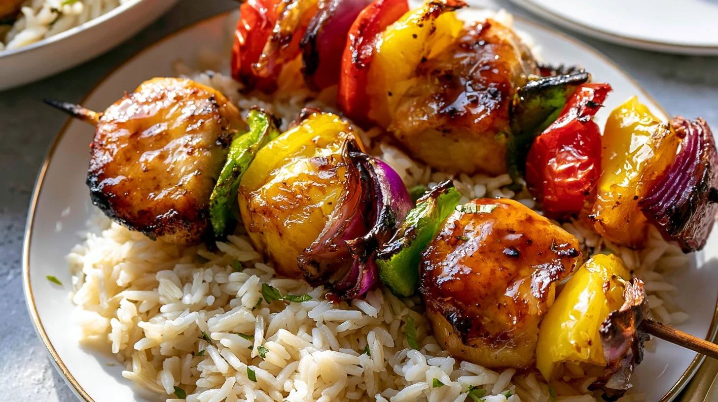 Pineapple Chicken Kabobs