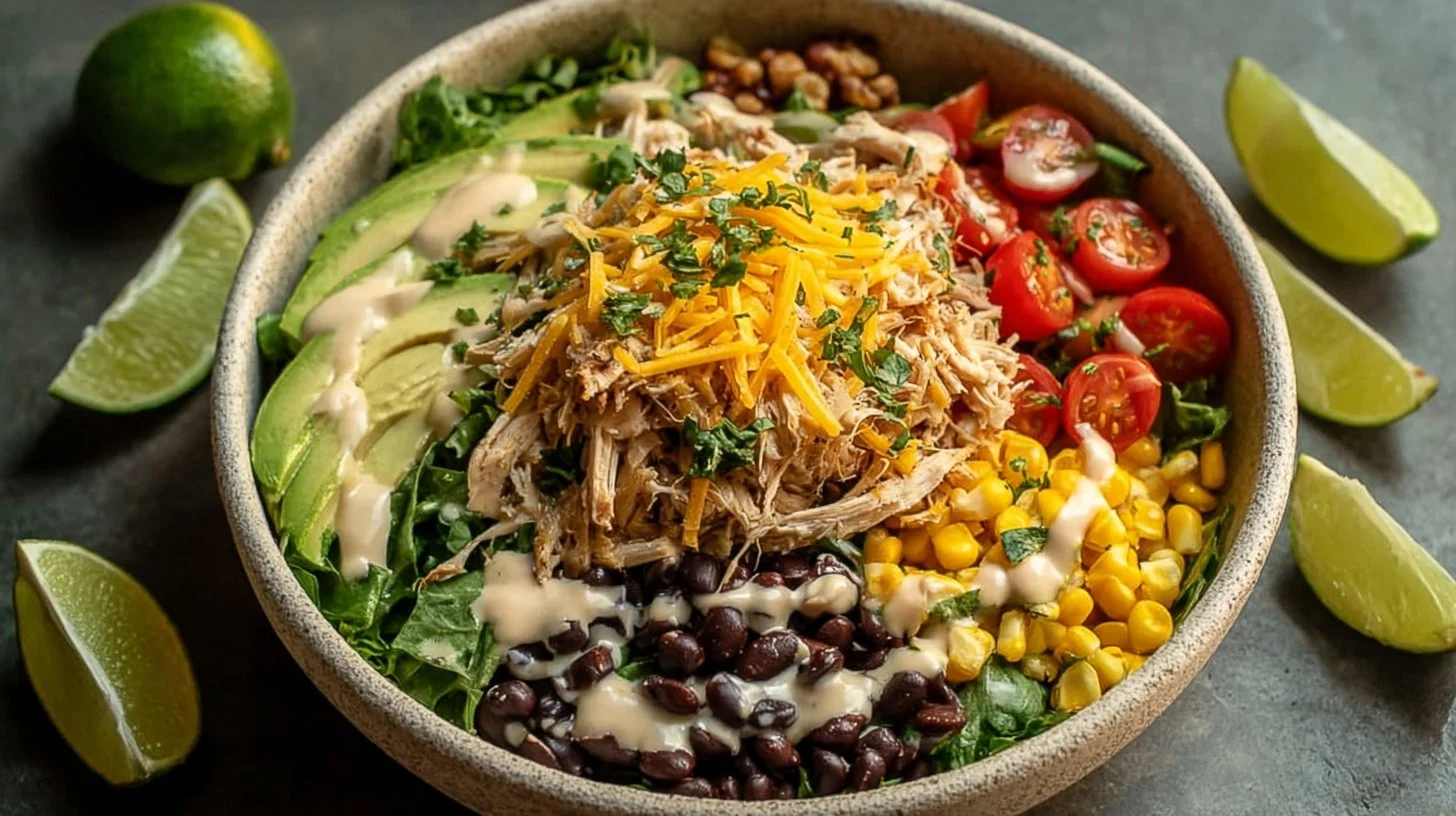 Rotisserie Chicken Taco Salad for Quick Dinners