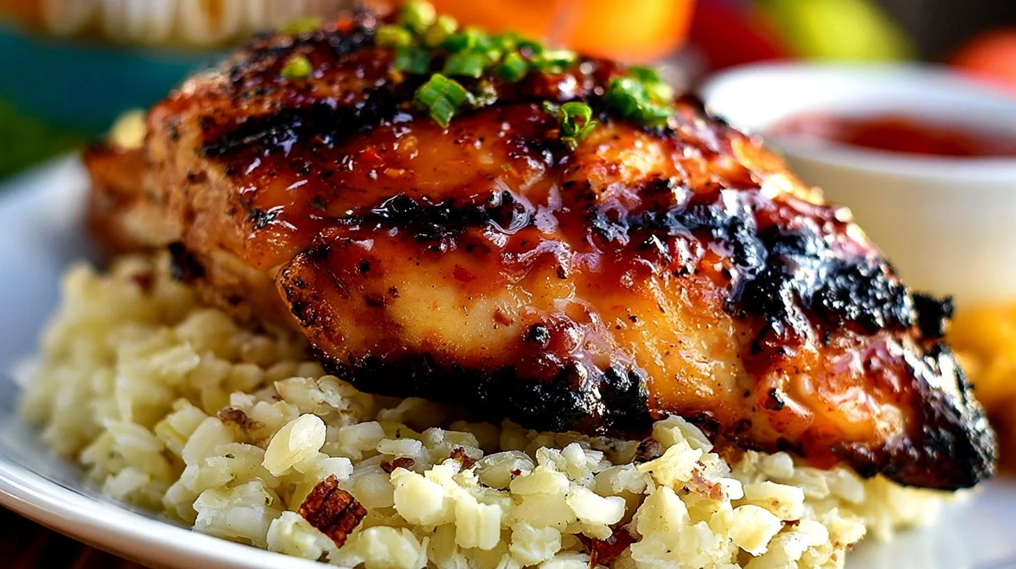 Sweet Chili Coconut-Lime Grilled Chicken
