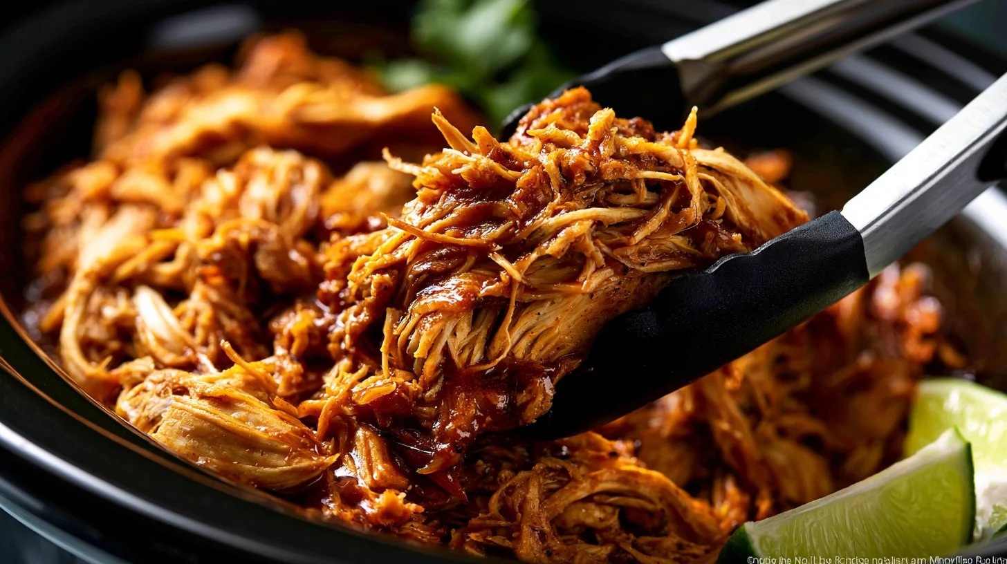 The Best Crock Pot Cilantro Lime Chicken Recipe