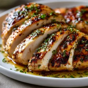 Delicious grilled chicken marinated to perfection for juicy flavor.