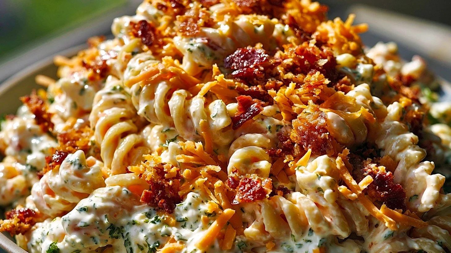 Bacon Ranch Pasta Salad