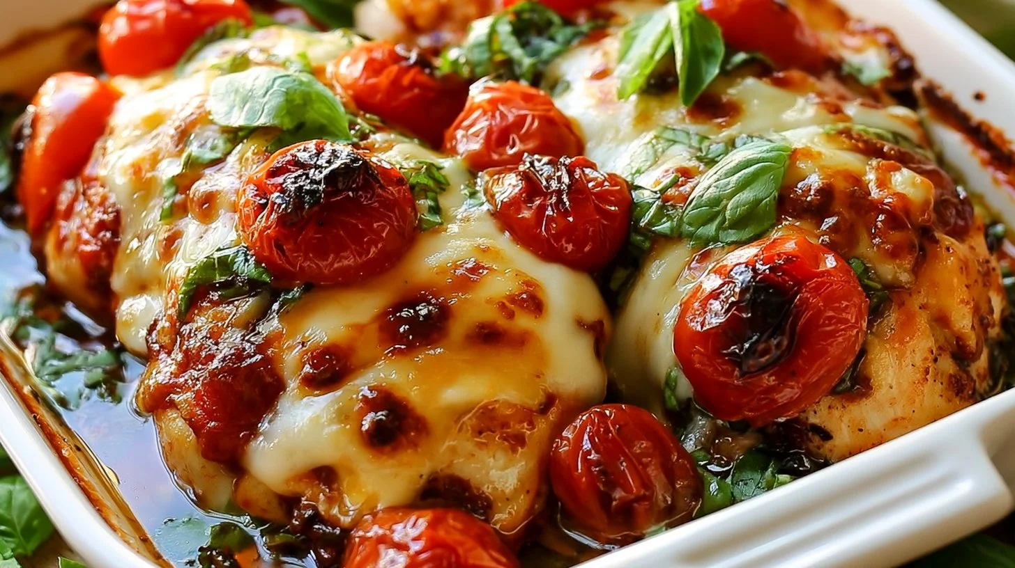 Baked Caprese Chicken