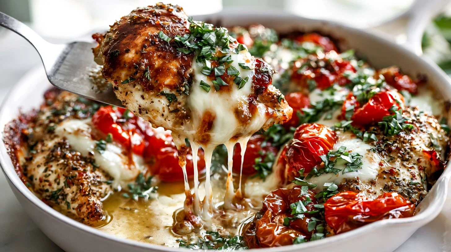 Baked Caprese Chicken