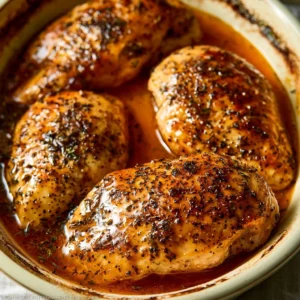 Delicious brown sugar garlic chicken breasts cooked to perfection