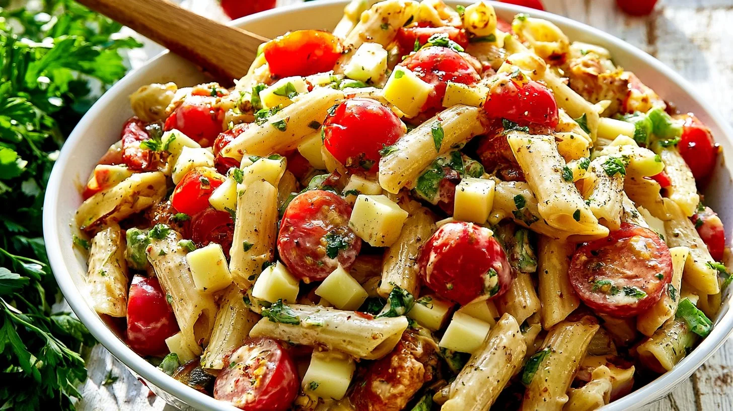 Chicken Club Pasta Salad