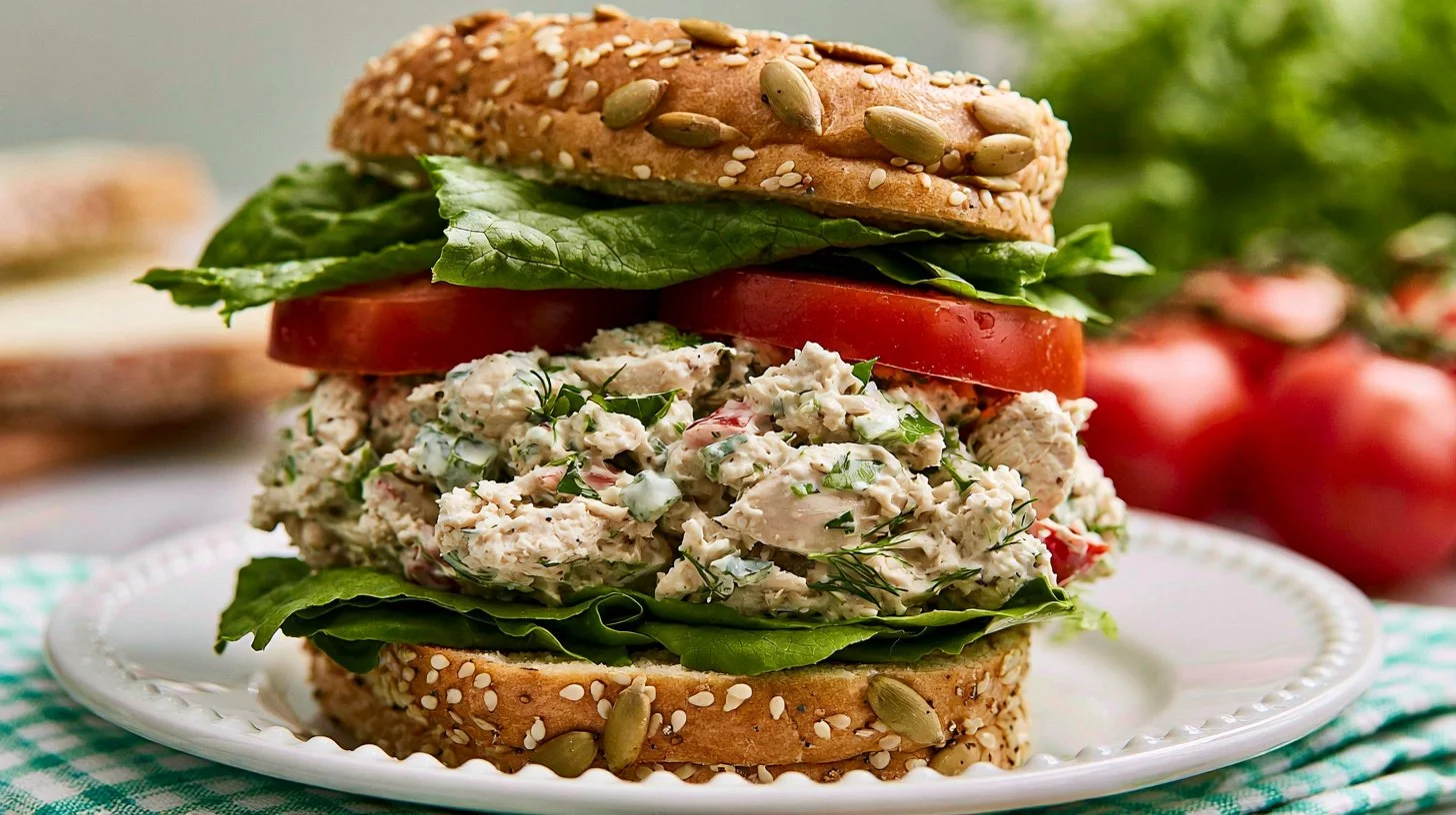 The Very Best Classic Chicken Salad Sandwich