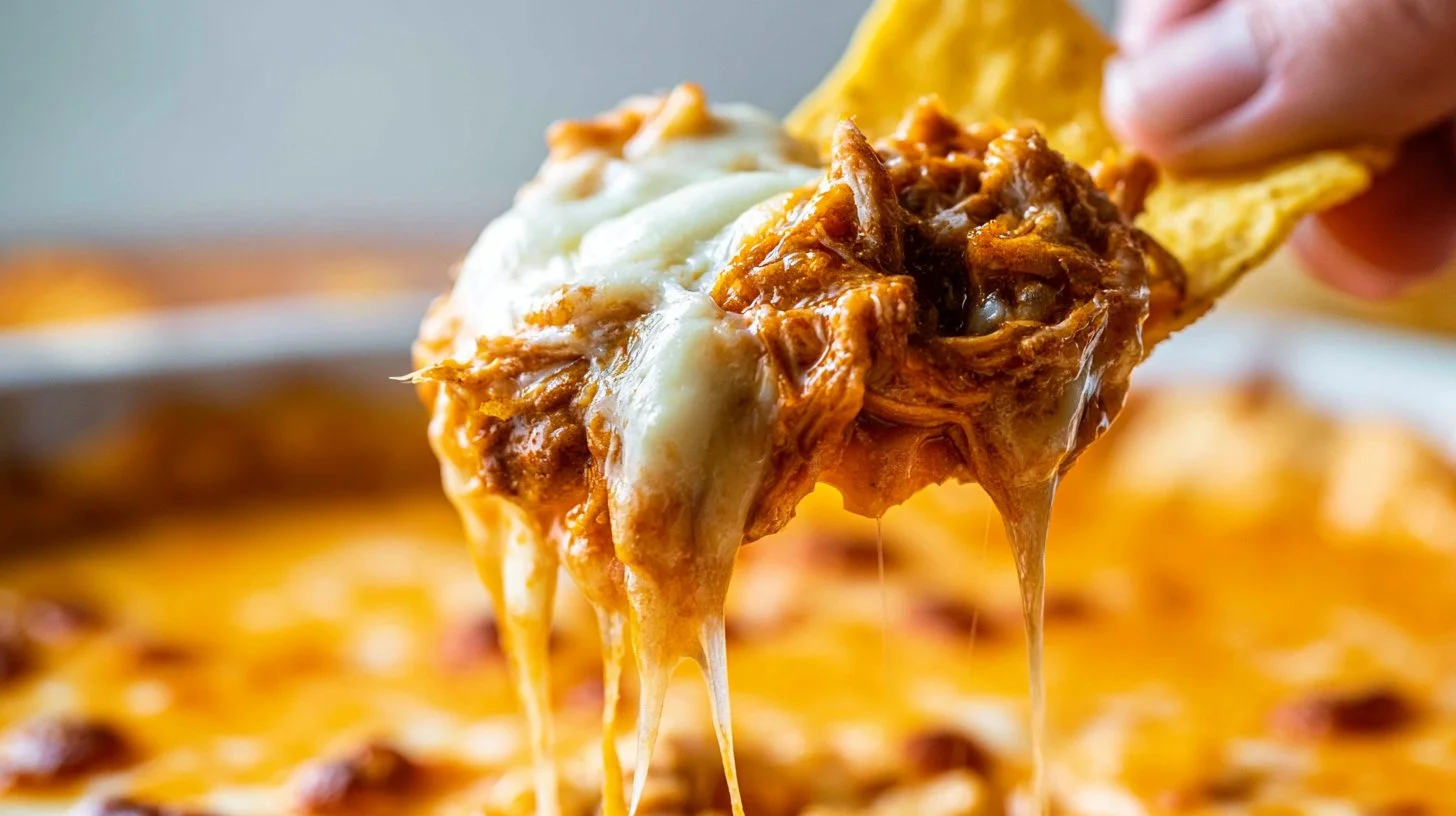 Creamy and Cheesy Buffalo Chicken Dip