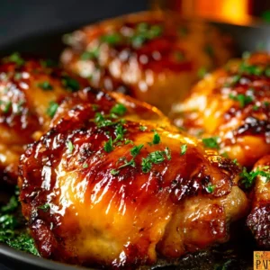 Easy Ranch Chicken Thighs Recipe with herbs and spices for a delicious meal