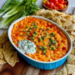 Easy Frank's Buffalo Chicken Dip recipe for delicious game day snacks.