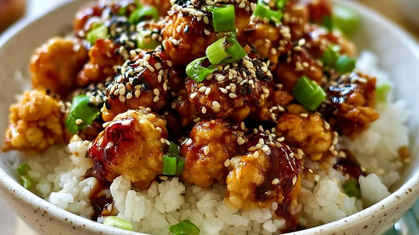 Healthy Firecracker Ground Chicken