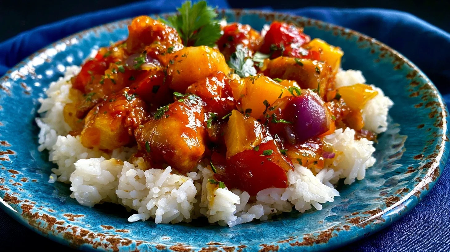 Juicy Hawaiian Chicken Sheet Pan With Pineapple Glaze