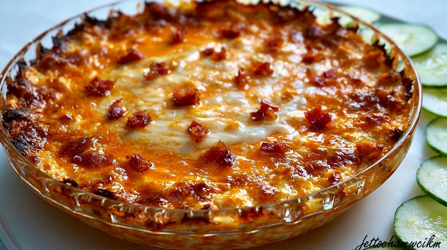 Keto Buffalo Chicken Dip - Low Carb, Gluten-Free, Easy, Trim Healthy Mama S