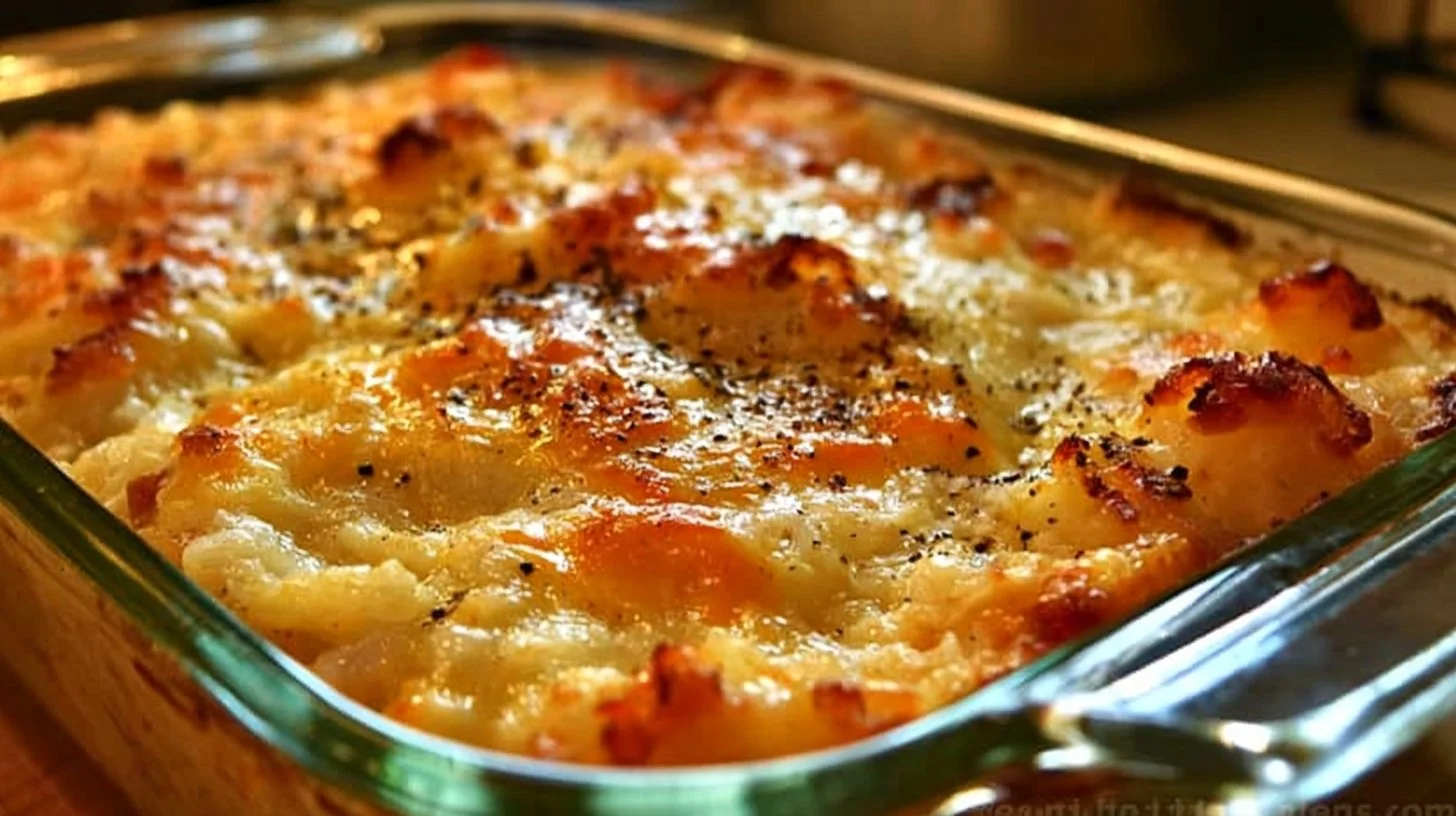 Mamaw's Chicken & Rice Casserole