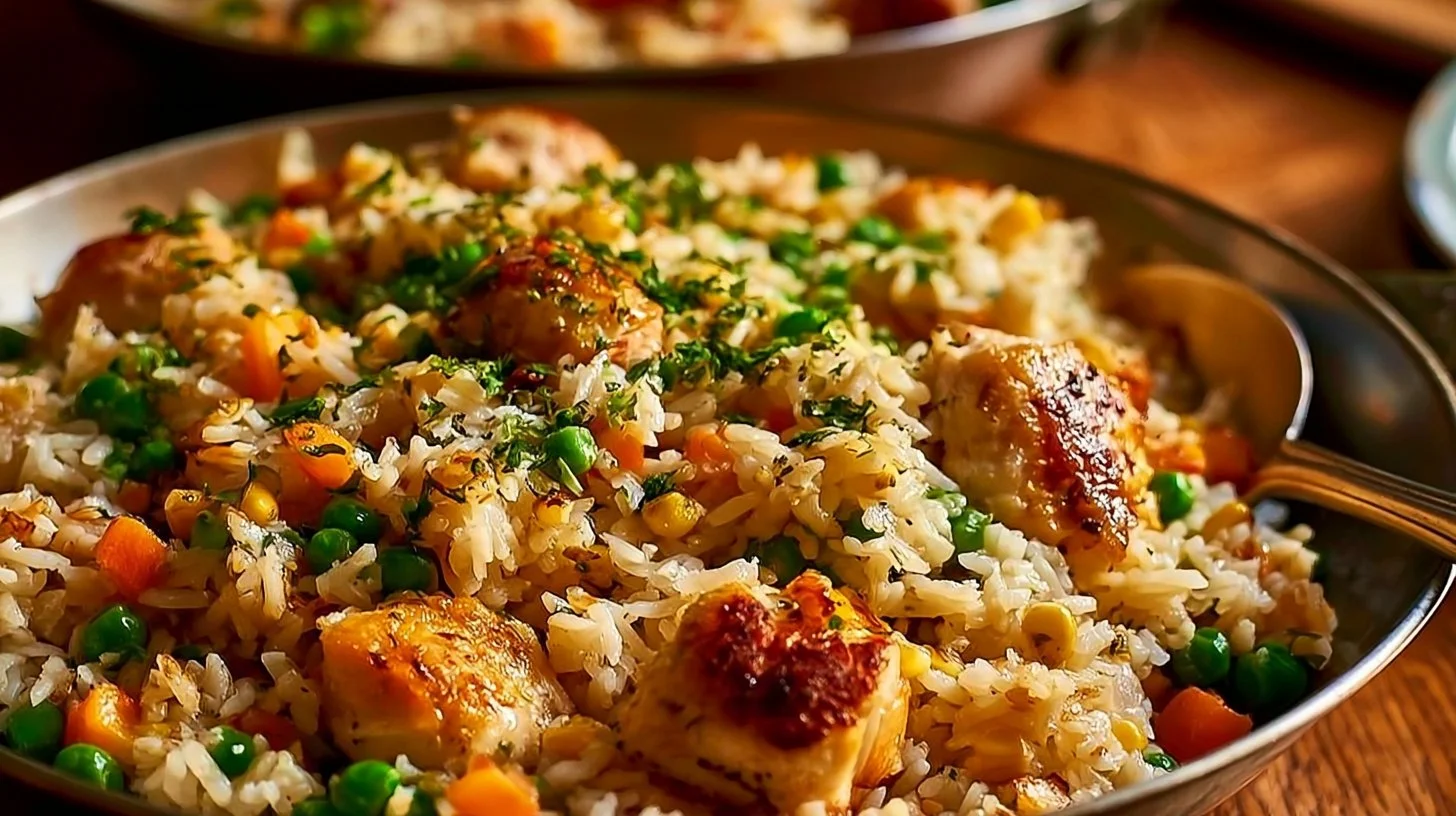 Quick One Pot Chicken and Rice